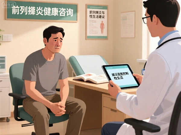 Why does prostatitis cause scrotal heat?