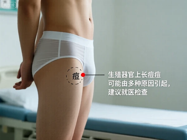 Burning pain in the scrotum with lumps