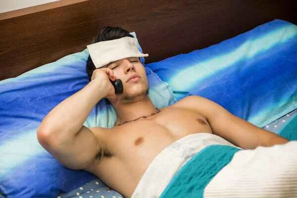 Feeling weak all over the day after ejaculation