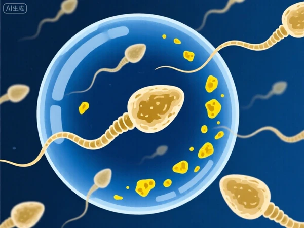 Why is semen yellow?